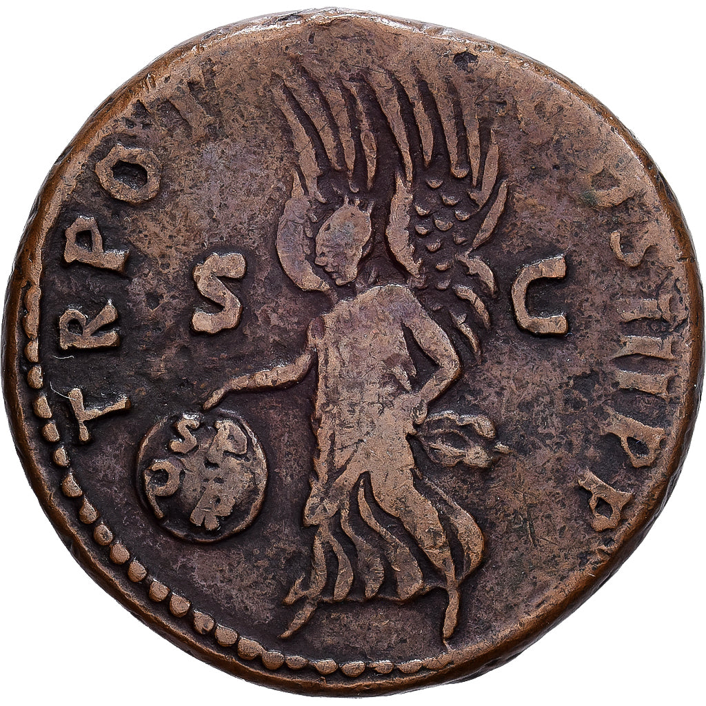 Roman Empire, Trajan, As, 101, Rome, Bronze, EF(40-45), RIC:434