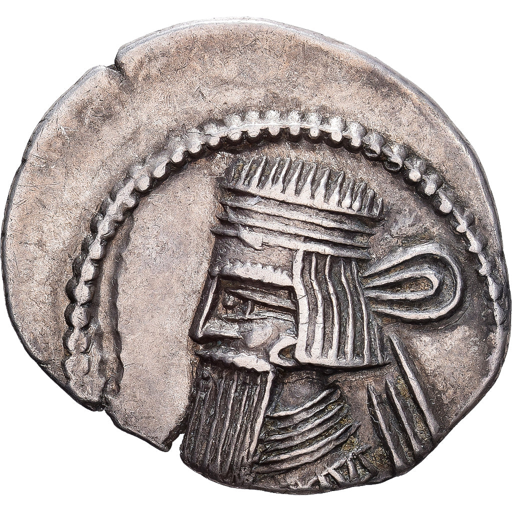 Royaume Parthe, Gotarzes II, Drachme, 40-51, Ecbatane, Argent, SUP, Sellwood:65