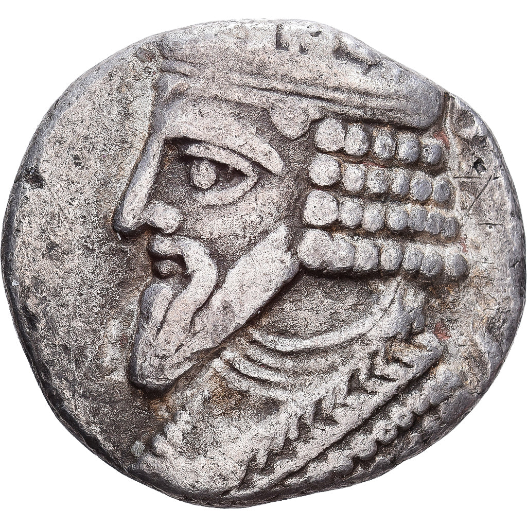 Kingdom of Parthia, Gotarzes II, Tetradrachm, 50-51, Seleukeia, Bilon, EF(40-45)