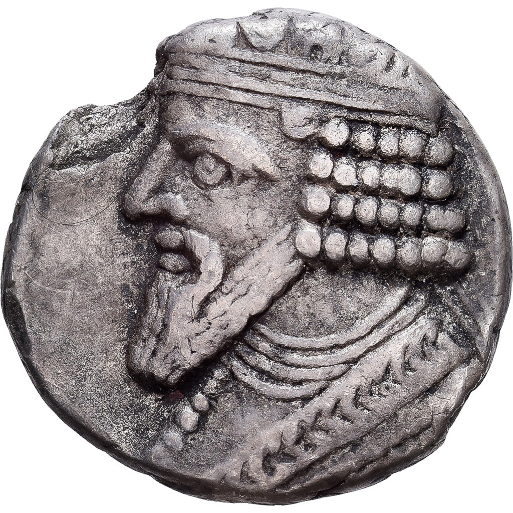 Kingdom of Parthia, Gotarzes II, Tetradrachm, 50-51, Seleukeia, Bilon