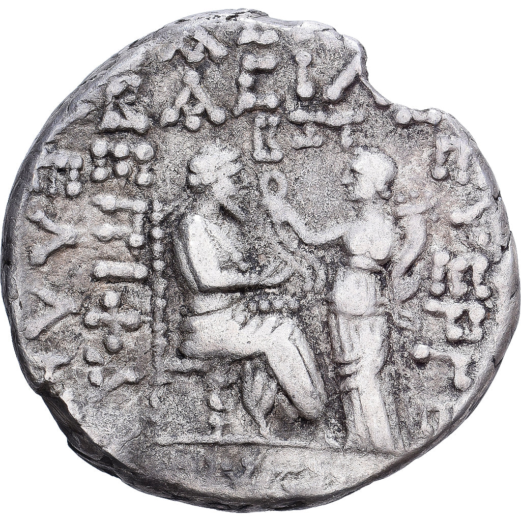 Kingdom of Parthia, Gotarzes II, Tetradrachm, 50-51, Seleukeia, Bilon