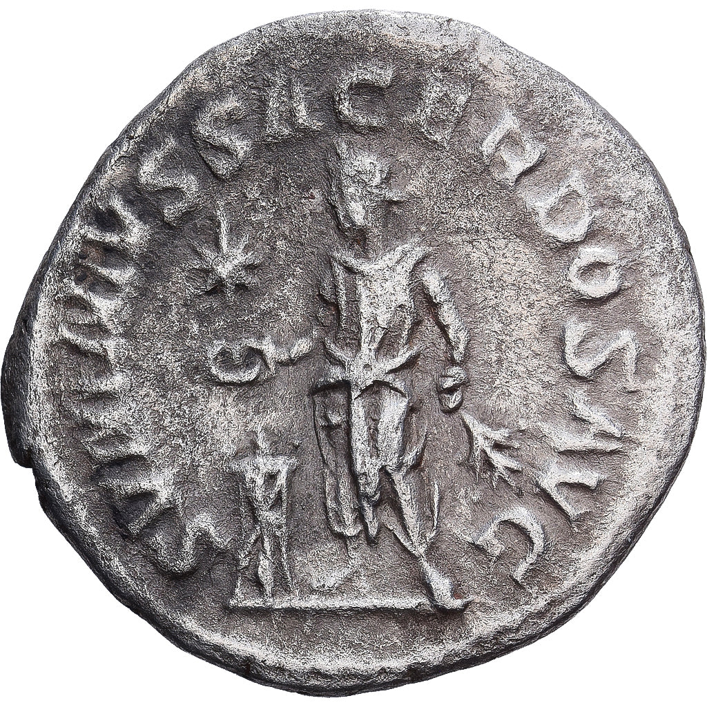 Roman Empire, Elagabalus, Denarius, 222, Rome, Srebro, EF(40-45), RIC:146