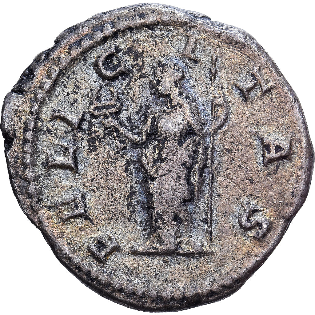Roman Empire, Julia Domna, Denarius, 206, Rome, Zilver, ZF, RIC:551