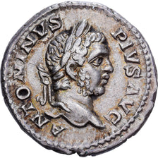 Roman Empire, Caracalla, Denarius, 210, Rome, Argento, BB