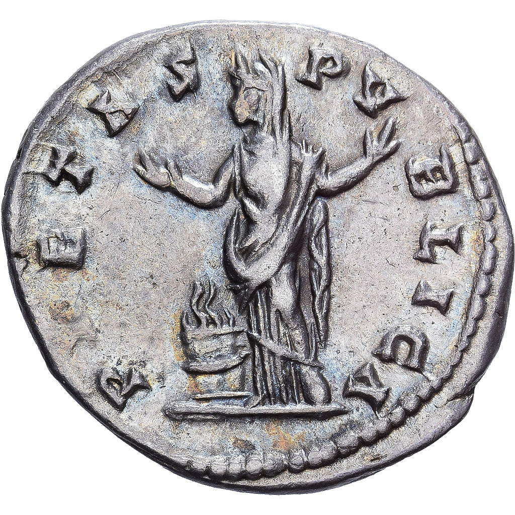 Roman Empire, Julia Domna, Denarius, 203, Rome, Argento, BB+, RIC:574