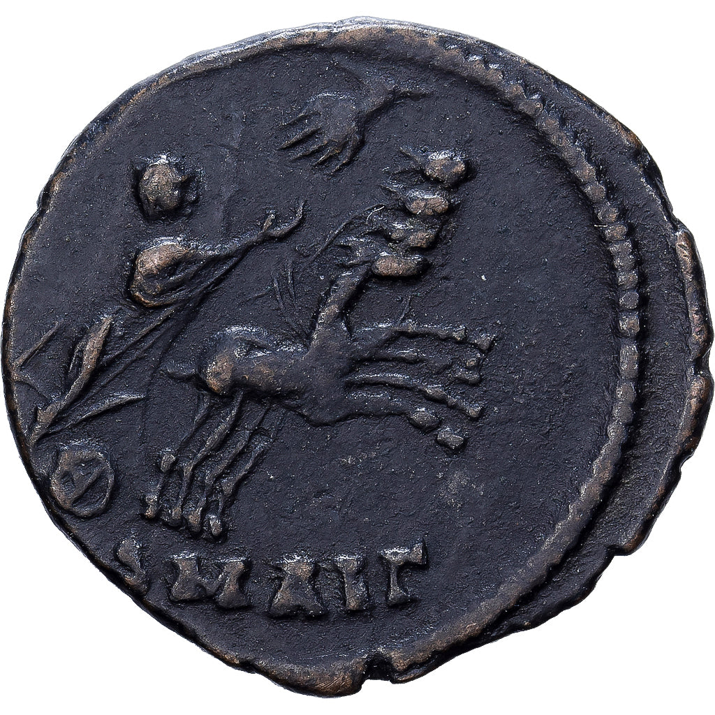 Roman Empire, Constantine I, Nummus, 337-340, Alexandria, Kupfer, SS+, RIC:12