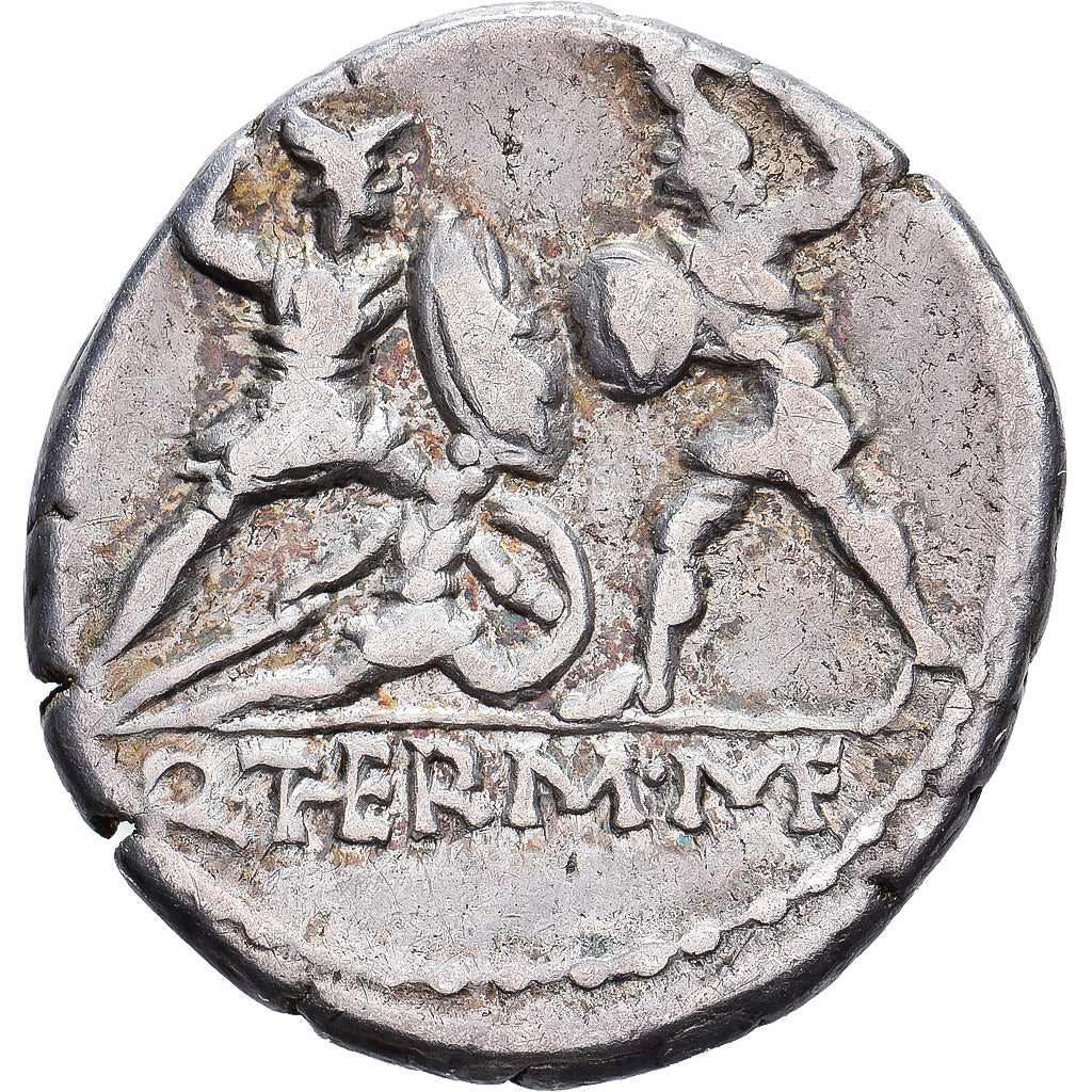Roman Republic, Minucia, Denarius, 103 BC, Rome, Prata, VF(30-35)