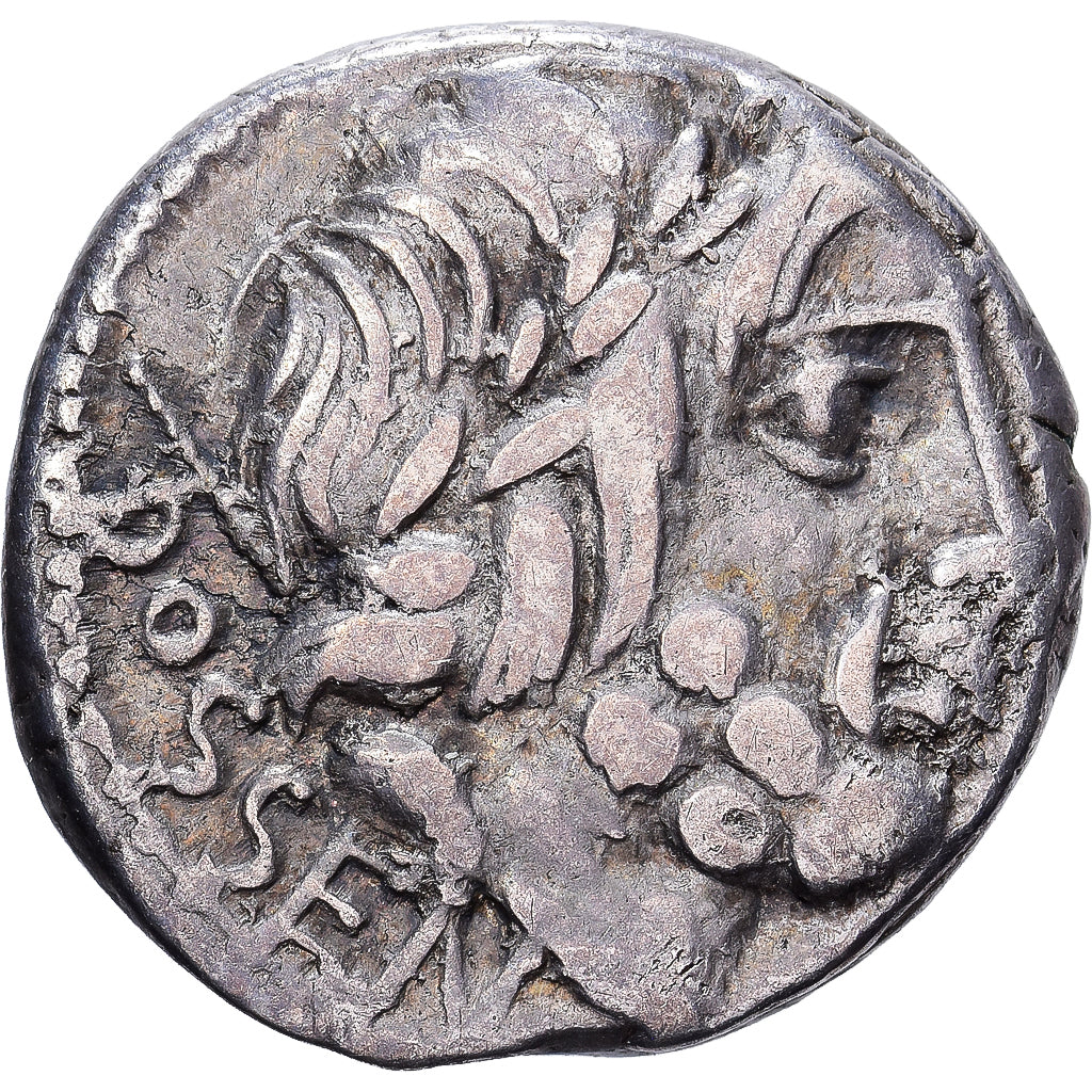Roman Republic, Rubria, Denarius, 87 BC, Rome, Srebro, EF(40-45)
