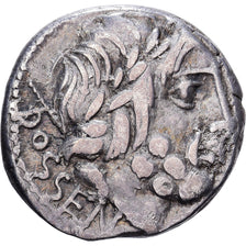 Roman Republic, Rubria, Denarius, 87 BC, Rome, Srebro, EF(40-45)
