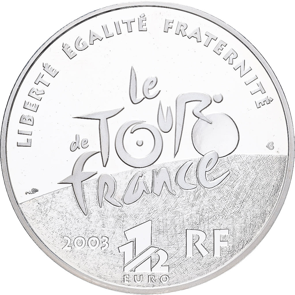 Francia, 1-1/2 Euro, 2003, Paris, Plata, EBC+, KM:1322