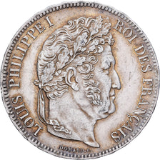 Francia, 5 Francs, Louis-Philippe, 1832, Paris, Argento, BB+, KM:749.1