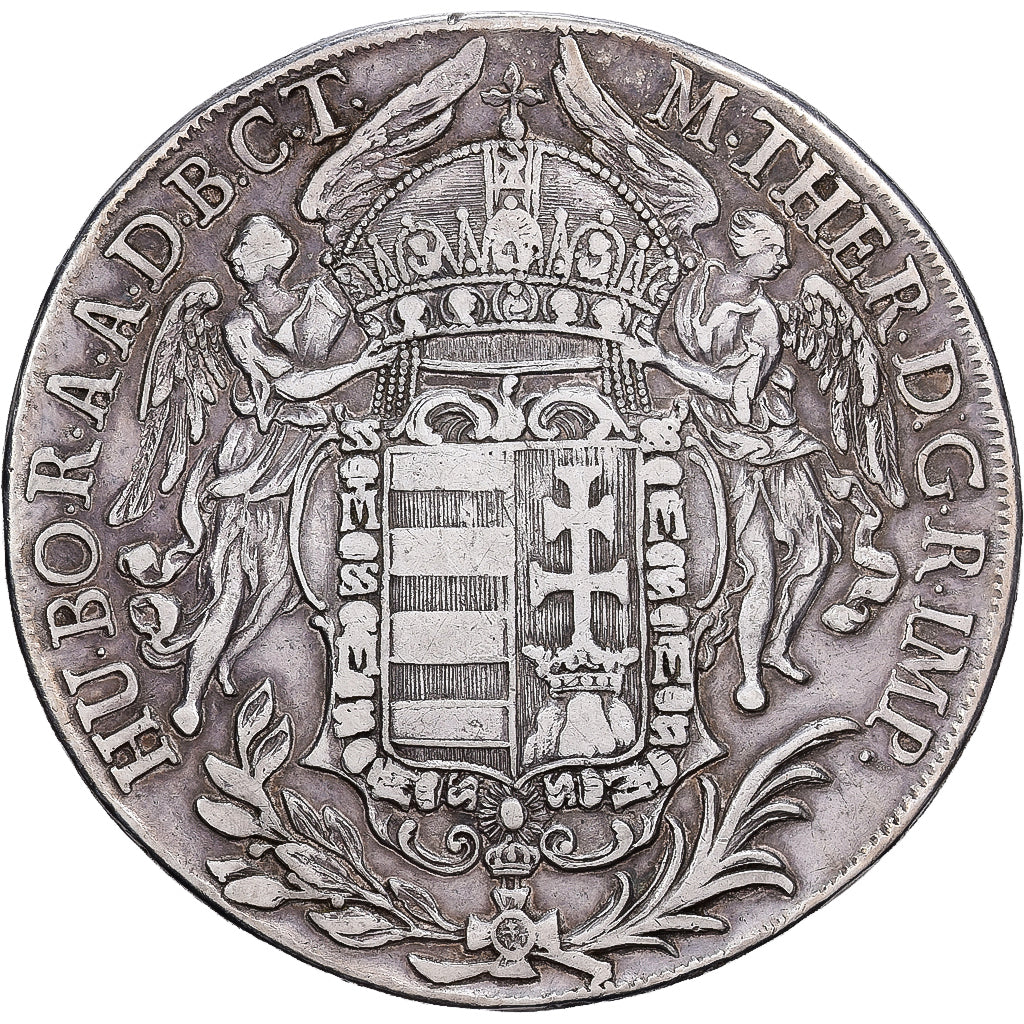 Hungria, Maria Theresia, Thaler, 1767, Kremnitz, Prata, VF(30-35), KM:386.1