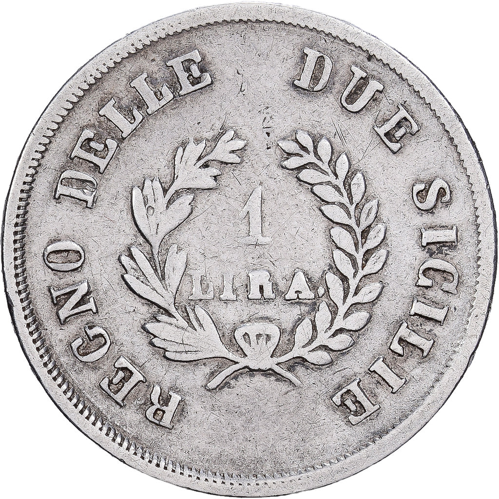 Kingdom of Naples, Joachim Murat, Lira, 1813, Naples, Silver, VF(30-35), KM:257