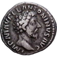 Roman Empire, Marcus Aurelius, Denarius, 162, Rome, Prata, EF(40-45), RIC:35