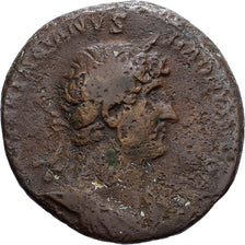Roman Empire, Hadrian, As, 121, Rome, Brązowy, VF(20-25), RIC:3448