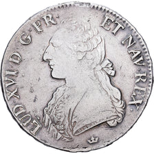 France, Louis XVI, Ecu, Écu aux branches d'olivier, 1789, Toulouse, Silver