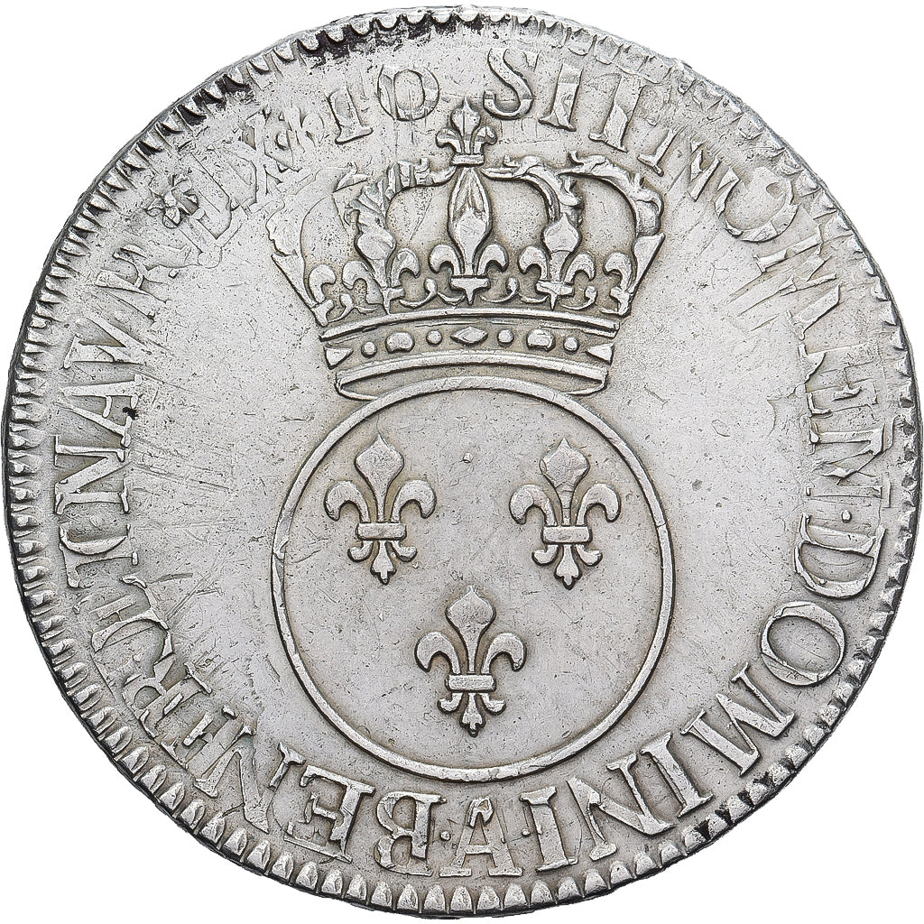 France, Louis XV, Ecu Vertugadin, 1716, Paris, Argent, TTB+, Gadoury:317