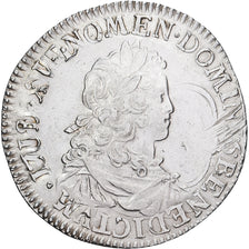 Frankreich, Louis XV, Écu de France, 1721, Nantes, Silber, SS, Gadoury:319