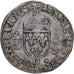 Francia, Douzain aux croissants, 1550, Lyon, Vellón, MBC, Gadoury:357