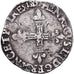 Francia, Quart Ecu, 1585, Rennes, Argento, MB+, Gadoury:494