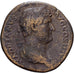 Roman Empire, Hadrian, Sestertius, 136, Rome, Bronze, VF(20-25), RIC:954