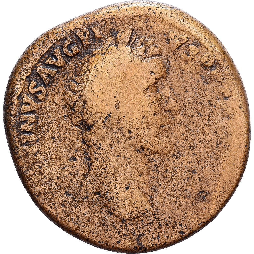 Roman Empire, Antoninus Pius, Sestertius, 140, Rome, Brązowy, VF(20-25)