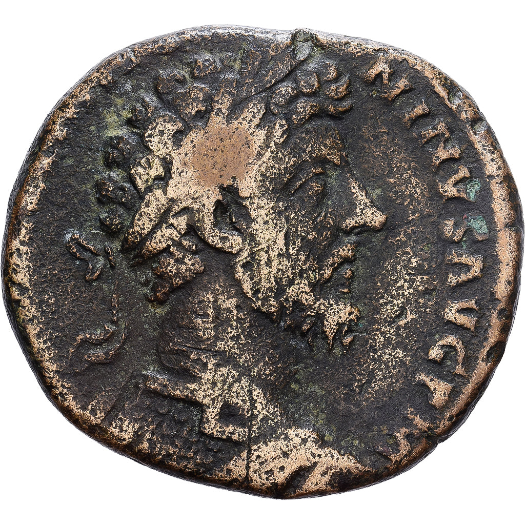 Roman Empire, Marcus Aurelius, Sestertius, 163-164, Rome, Bronze, VF(20-25)