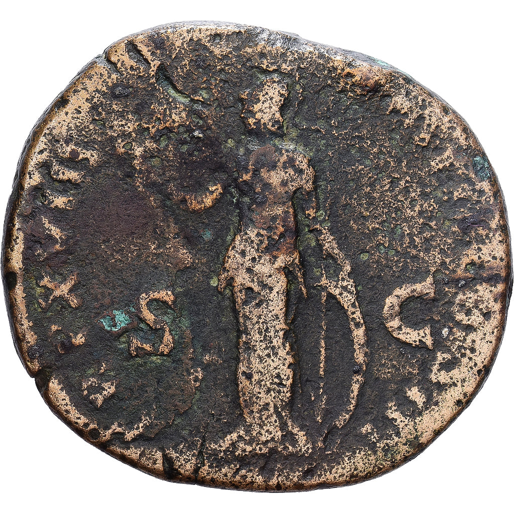 Roman Empire, Marcus Aurelius, Sestertius, 163-164, Rome, Bronze, VF(20-25)