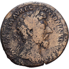 Roman Empire, Marc Aurèle, Sesterce, 163, Rome, Bronze, TB, RIC:843