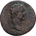 Roman Empire, Domitian, As, 88-89, Rome, Bronze, VF(20-25), Cohen:122