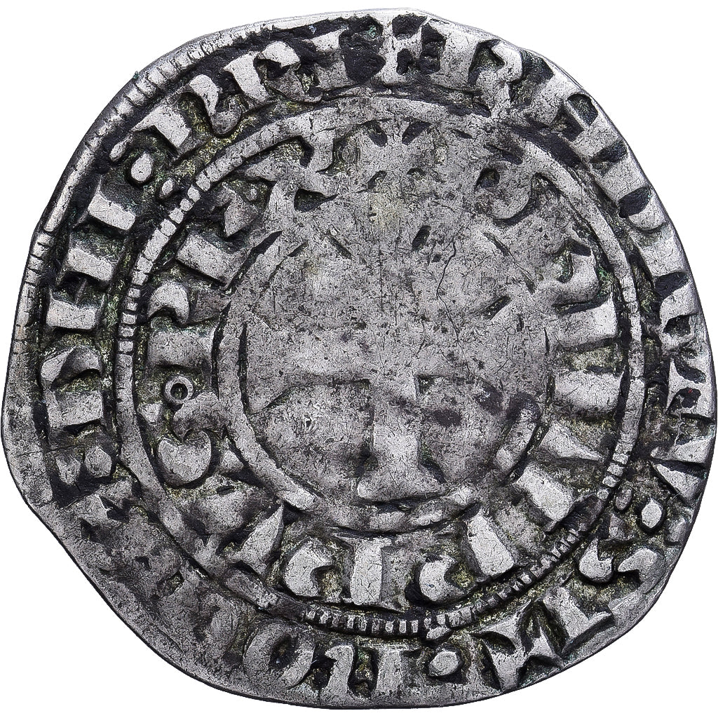 Frankrijk, Filip VI, Maille Blanche, 1328, Billon, FR, Duplessy:259