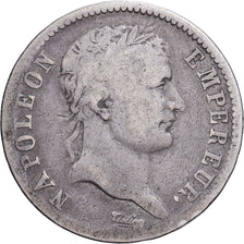 Francja, Franc, Napoléon I, 1811, Paris, Srebro, VF(20-25), KM:692.1