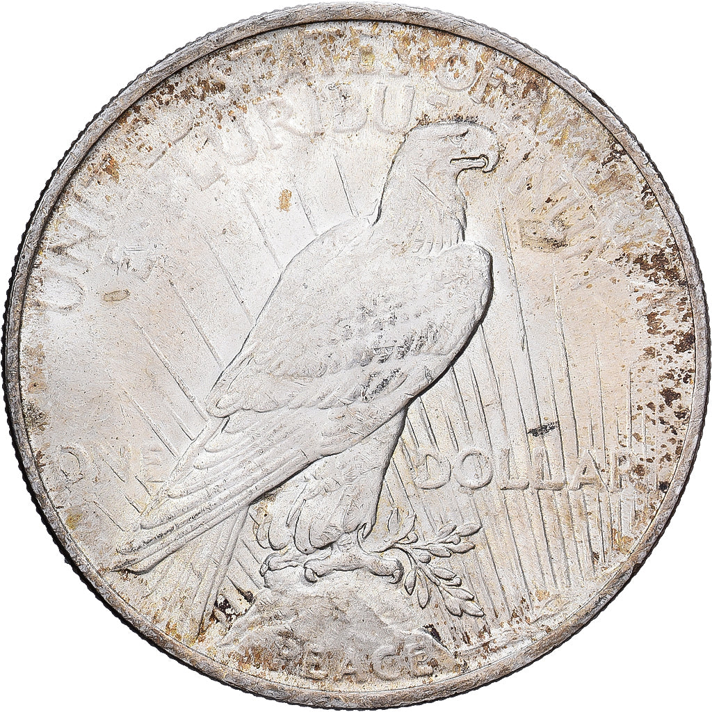 United States, Dollar, Peace Dollar, 1924, Philadelphia, Silver, AU(50-53)