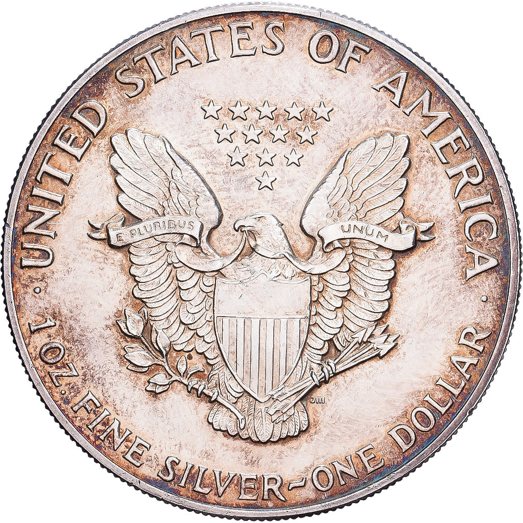 États-Unis, Dollar, 1987, Philadelphie, Argent, SUP+, KM:273