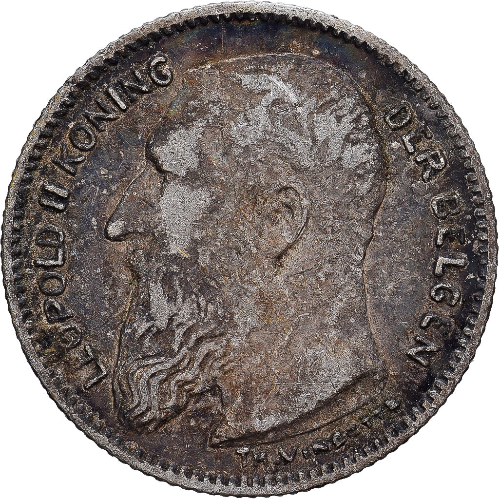 Belgien, 50 Centimes, 1909, Brussels, Silber, SS, KM:61.1