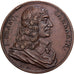 France, Medal, Jean-François Sarasin, 1657, Bronze, Dassier, MS(60-62)