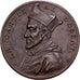 France, Medal, CARDINAL D'OSSAT, 1604, Bronze, Dassier, MS(60-62)