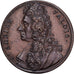Francia, medaglia, ADRIEN VALOIS, 1676, Bronzo, Dassier, SPL, Feuardent:5697