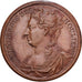 Frankreich, Medaille, ANTOINETTE DE LA GARDE DES HOULIERES, 1694, Bronze