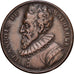 Francia, medaglia, François de Malherbe, 1628, Bronzo, Dassier, SPL