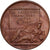 Francia, medaglia, Jean de la Fontaine, 1692, Bronzo, Dassier, SPL