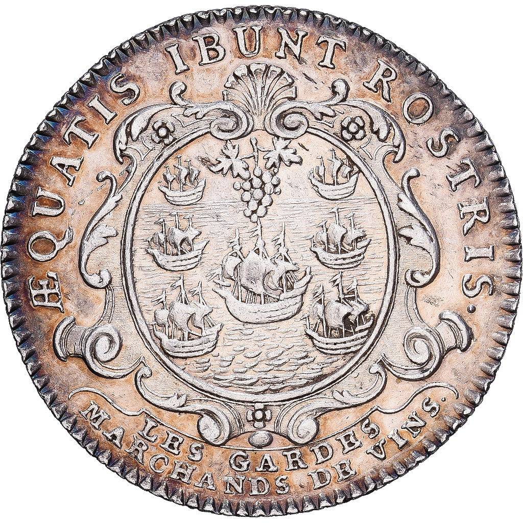 France, Médaille, Les gardes marchands de vin, Nantes, Argent, SUP+, Duvivier
