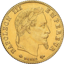 France, Napoléon III, 5 Francs, Napoléon III, 1868, Paris, Or, SUP, KM:803.1