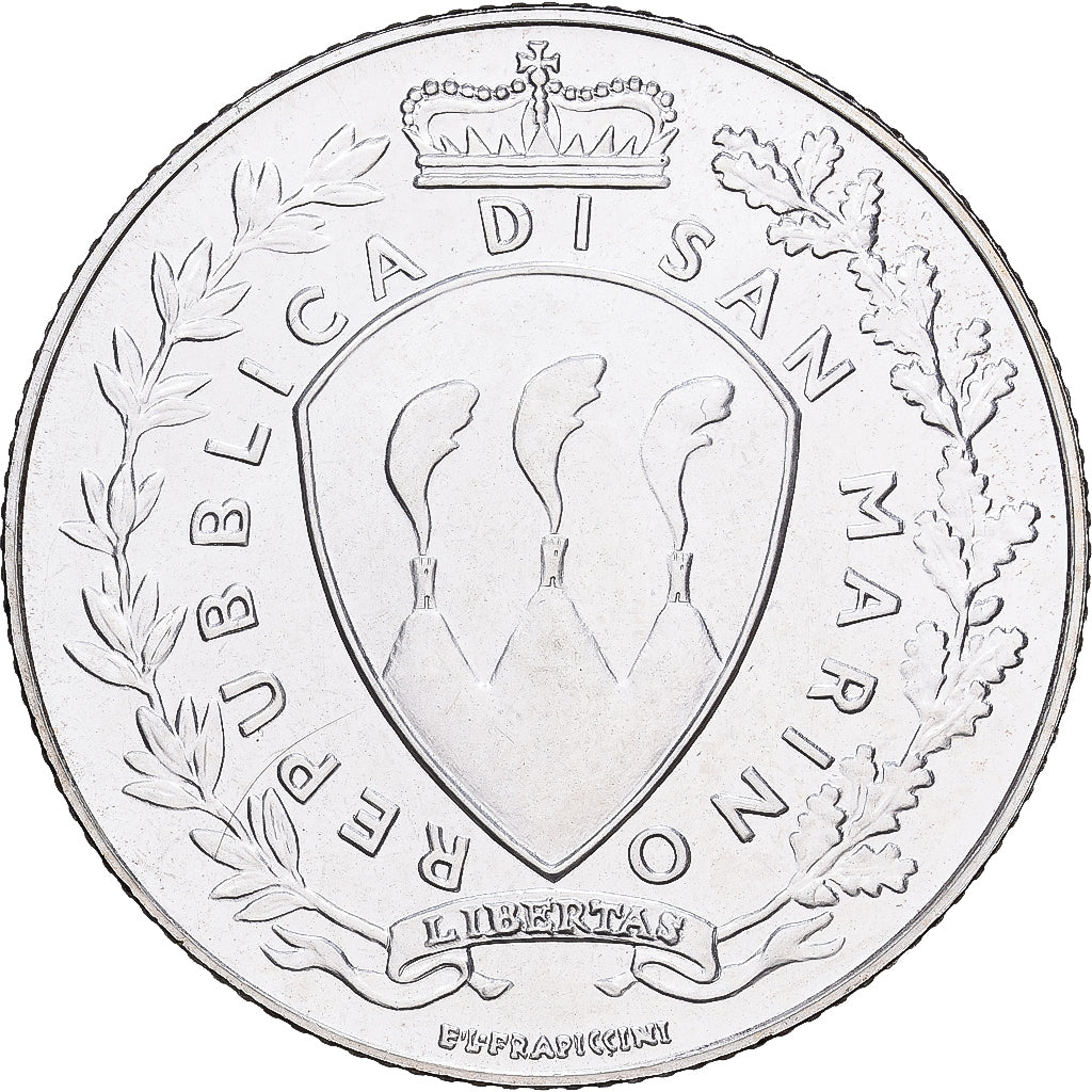 Saint-Marin, 5 Euro, 2003, Rome, Argent, SUP, KM:452