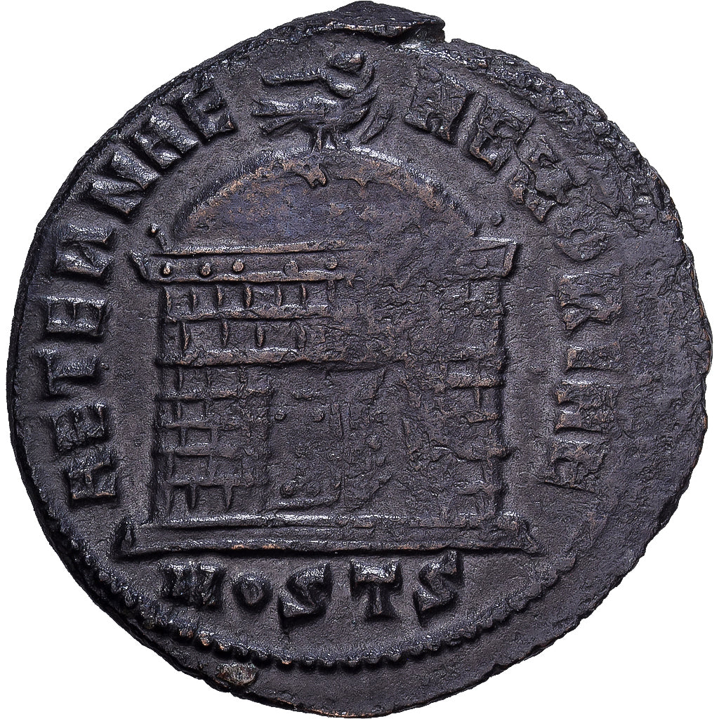 Roman Empire, Divus Romulus, Nummus, AD 310-311, Ostia, Koper, ZF, RIC:257