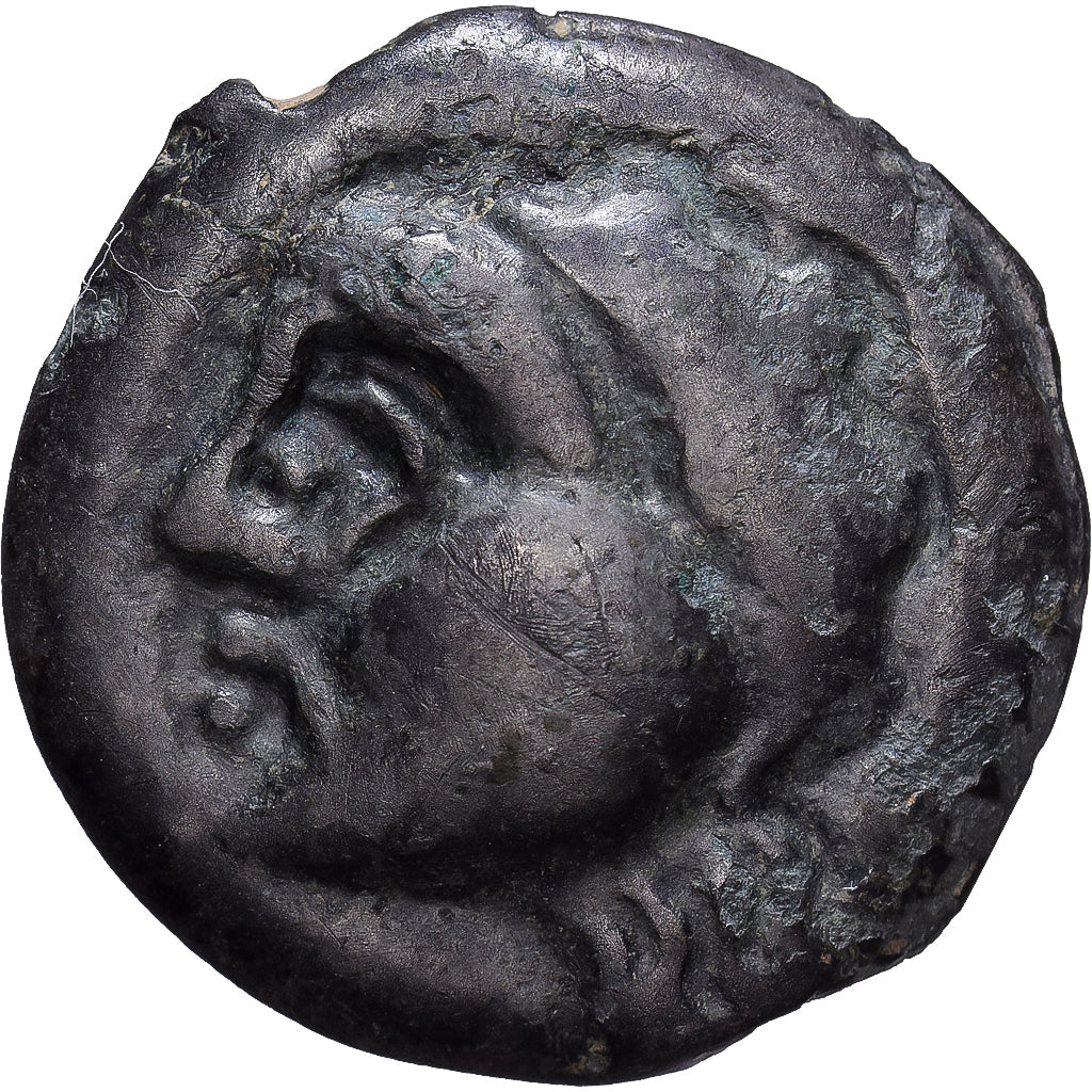 High and Middle Seine, Potin au Sanglier, 1st century BC, Potin, AU(55-58)