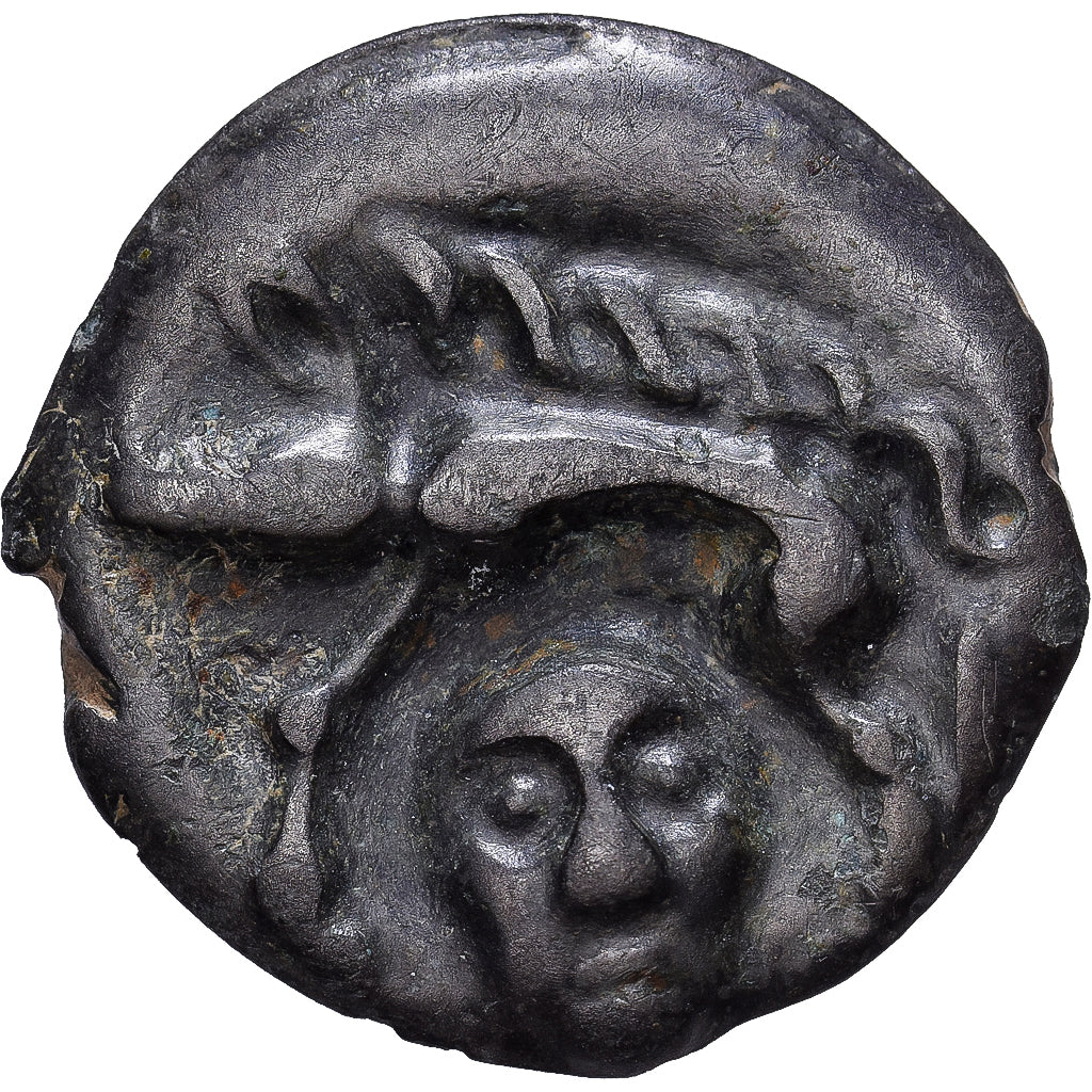High and Middle Seine, Potin au Sanglier, 1st century BC, Potin, AU(55-58)