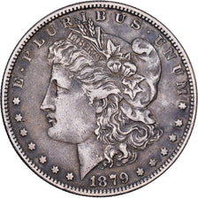 United States, Dollar, 1879, New Orleans, Silver, VF(30-35), KM:110