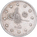 Turquie, Abdul Hamid II, 2 Kurush, 1903 (AH 1293/29), Qustantiniyah, Argent