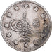Türkei, Abdul Hamid II, Kurush, 1901 (AH 1293/27), Qustantiniyah, Silber, S+